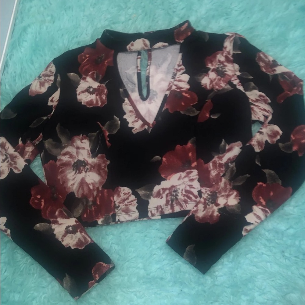 Long Sleeve Crop Top